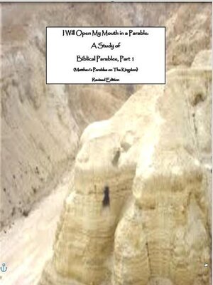 cover image of I Will Open My Mouth in a Parable